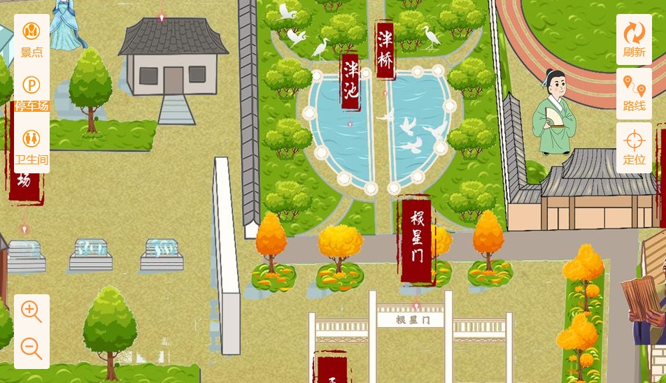 内蒙古手绘地图景区语音讲解导览系统：智慧景区建设的基石